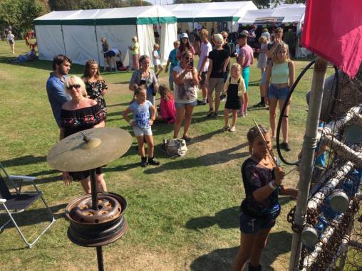 Ripple Rhythms visits The World Music Village at Victorious 2017